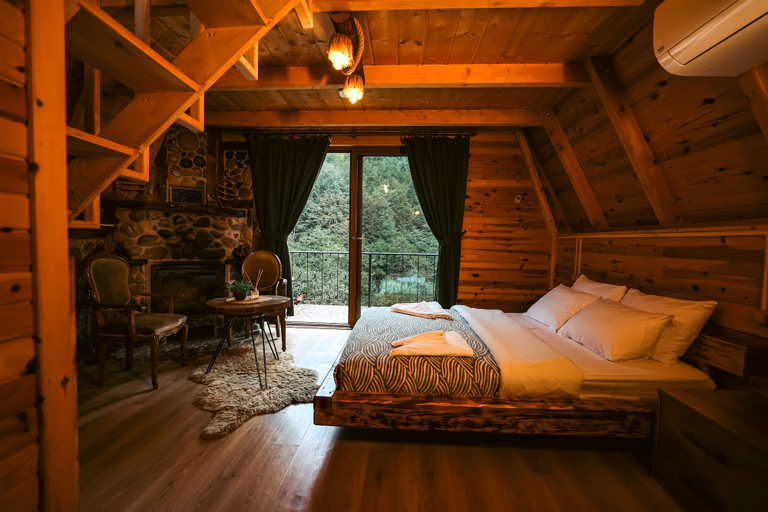 Bedroom 4, Bungalove Tatilkoyu, Çamlıhemşin