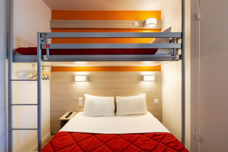 Bedroom 4, Première Classe Nantes Ouest - Saint Herblain, Loire-Atlantique