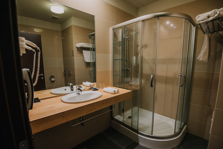 Bathroom 5, Balvanyos Resort, Turia