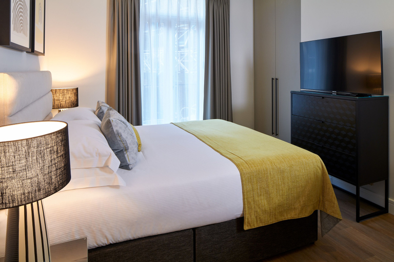 Bedroom 3, Cheval Harrington Court at South Kensington, London