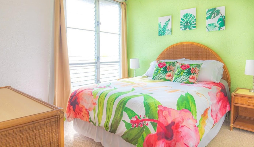 Bedroom 3, Alii Villas#340 Top Floor With Ocean Views!, Hawaii