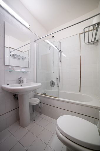 Bathroom 4, HOTEL QUERINI - Essential Business Hotel, Sandrigo, Vicenza
