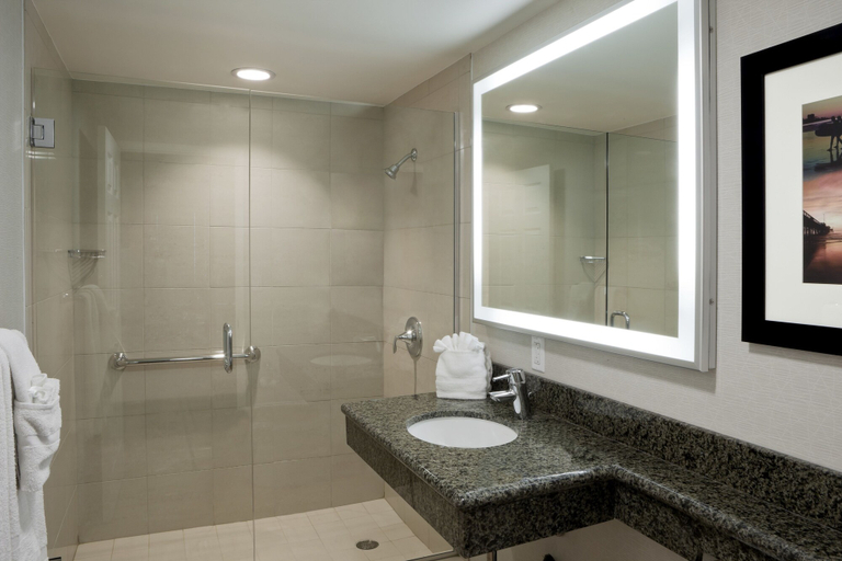 Bathroom 4, PB Surf Beachside Inn, San Diego