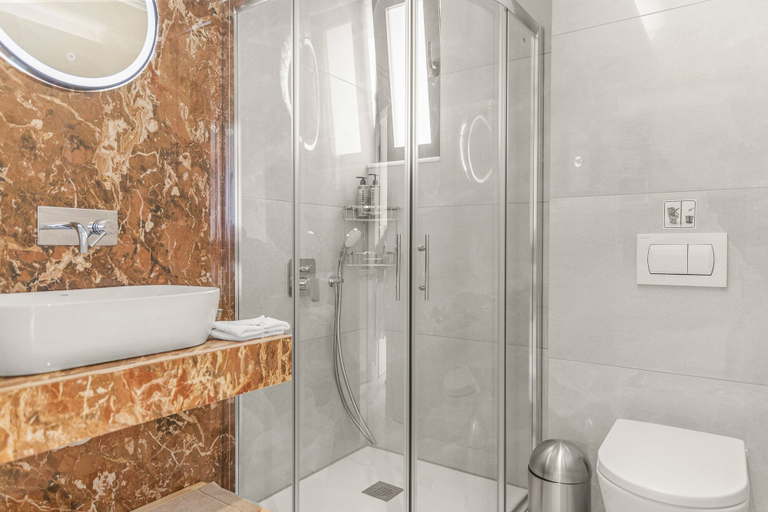Bathroom 3, Kouros Stone Suites, South Aegean