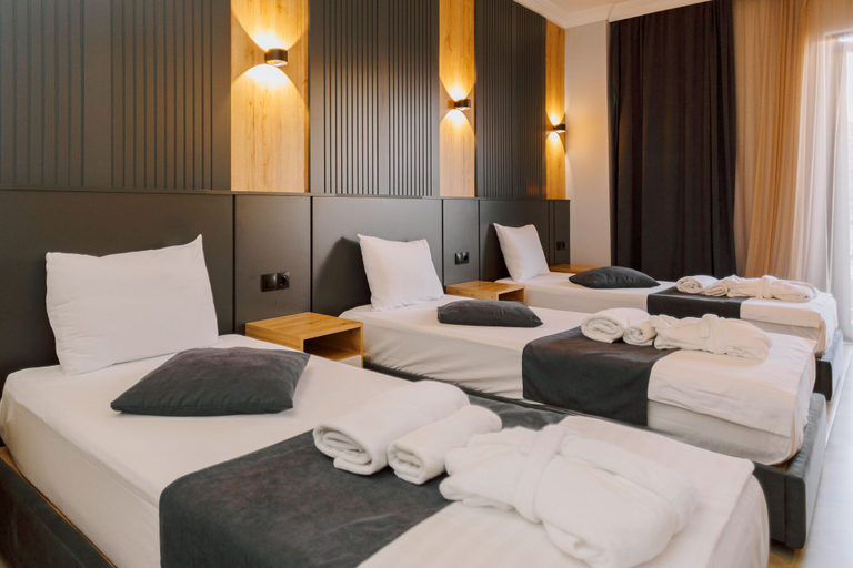 Bedroom 2, Hotel Bel Mare, Batumi