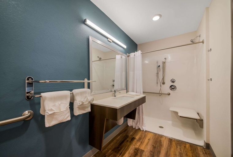 Bathroom 4, WoodSpring Suites Inverness, Citrus