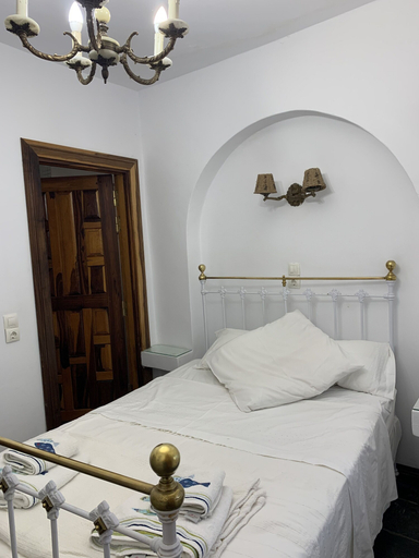 Bedroom 3, Roditses Beach sea front Apartments, North Aegean