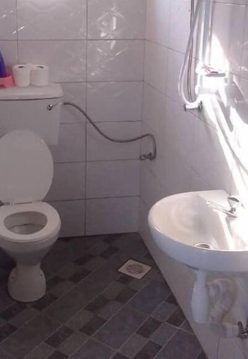 Bathroom, Zion Camp, Busiiro
