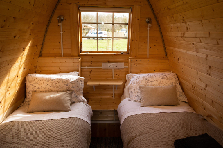 Bedroom 2, 2 Bed Pod Cabin-sleeps 2-pets-garden-mtn View, Fermanagh and Omagh