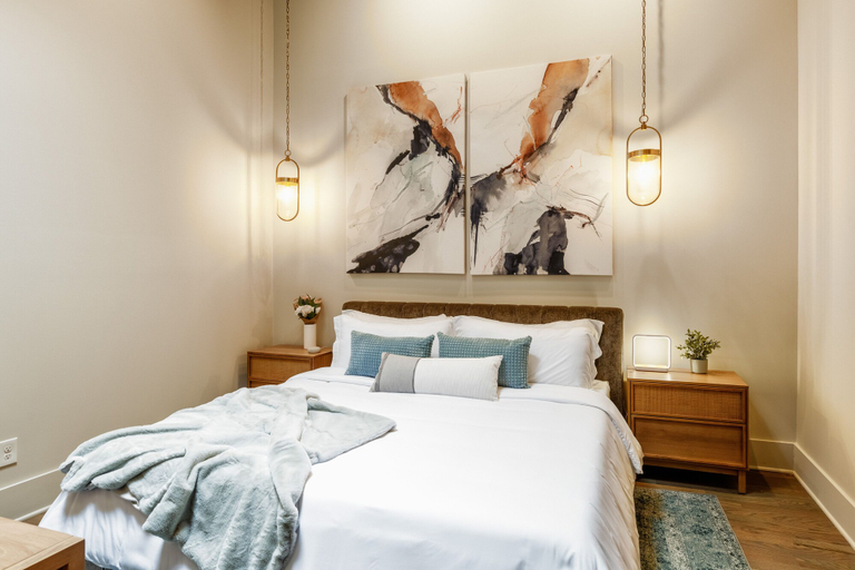 Bedroom 2, Union Street Lofts, Davidson