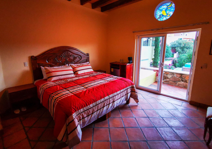 Bedroom 2, Hotel Chocolate Deluxe, Guanajuato