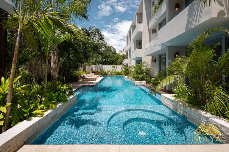 Sport & Beauty 4, NHOA 108A Lux 2BR Condo Plunge Pool in Aldea Zama, Cozumel