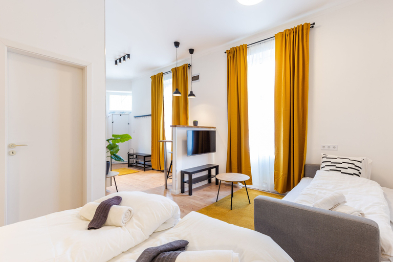 Bedroom 3, A13 - Boutique Apartments by BQA, Budapesti