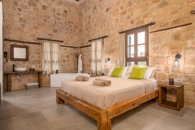Bedroom 4, Ancient Knights Luxury Suites, South Aegean