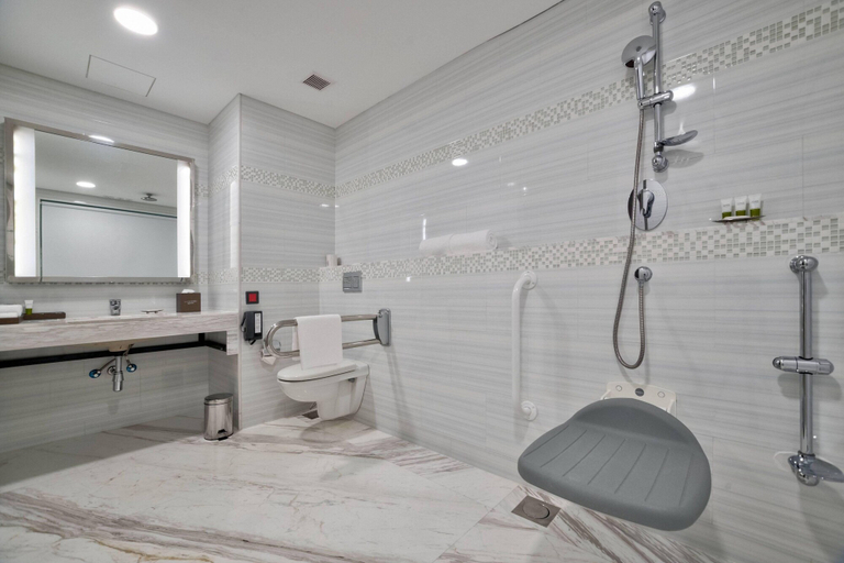 Bathroom 4, Courtyard by Marriott Surat, Surat
