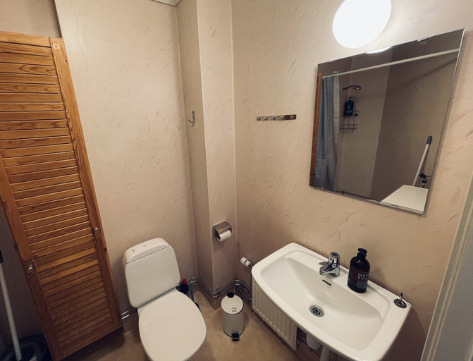 Bathroom 3, Telegrafen Lägenhetshotell, Härjedalen