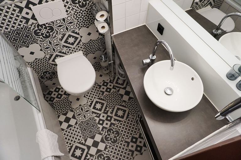 Bathroom 4, Hotel Calmo, Wien