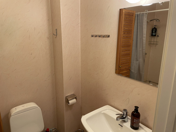 Bathroom 3, Telegrafen Lägenhetshotell, Härjedalen