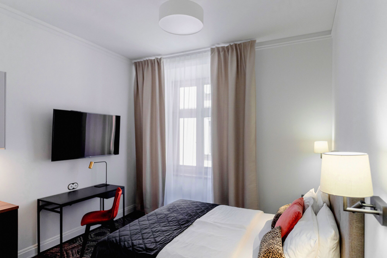 Bedroom 3, N33 Premium Apartments Old Town Kraków – Destigo Hotels, Kraków City