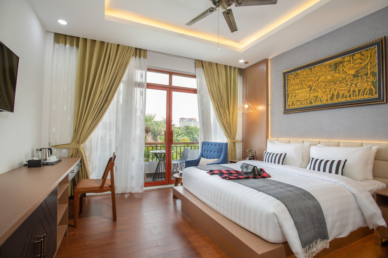 Bedroom 3, Cambana La Riviere Hotel, Svay Pao