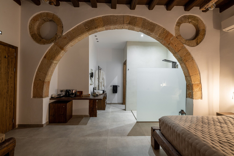Bedroom 4, Ancient Knights Luxury Suites, South Aegean