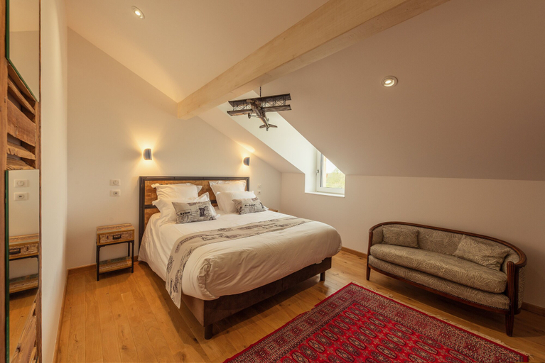 Bedroom 2, Aux Truffes de Combecave, Lot