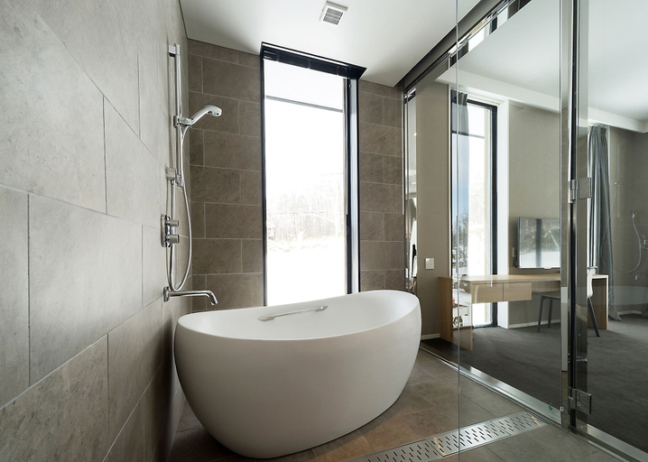 Bathroom 4, the kamui niseko, Niseko