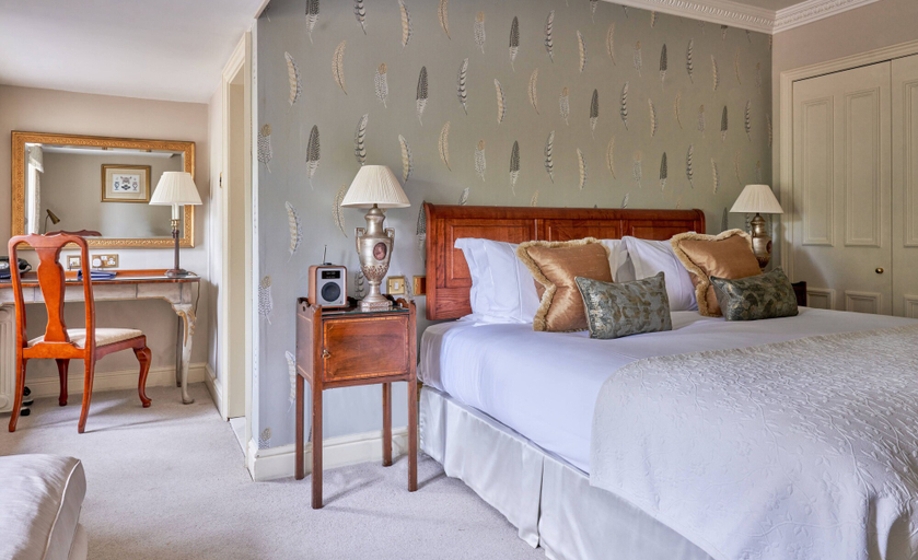 Bedroom 3, Lucknam Park, Emblems Collection, Wiltshire