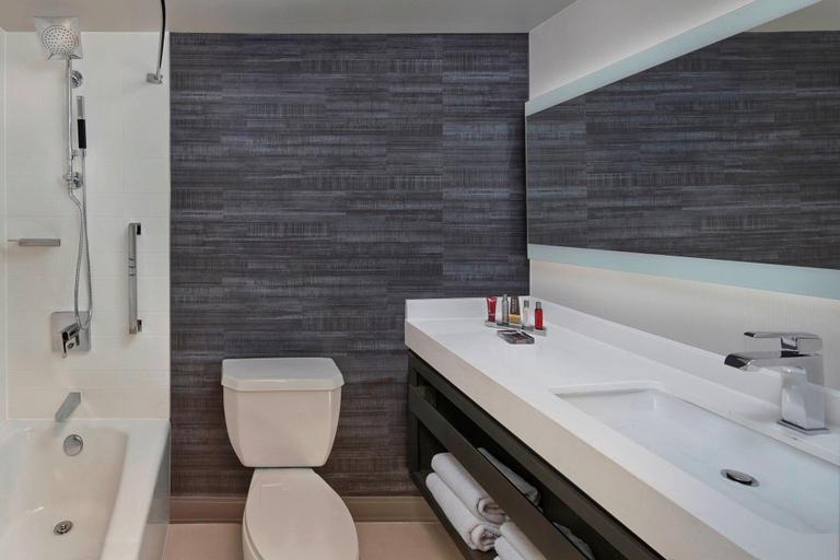 Bathroom 4, Providence Marriott Downtown, Providence