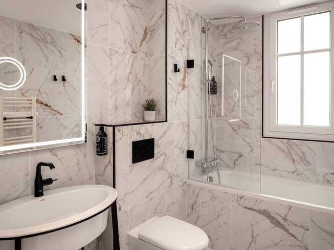 Bathroom 4, Solly Hôtel Paris, Paris