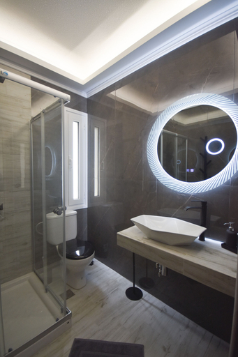 Bathroom 3, K&C Rooms-Apartments, Attica