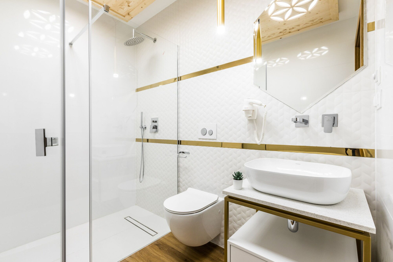 Bathroom 3, Aparthotel Prestige, Tatra