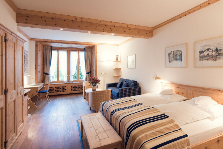 Bedroom 3, Parkhotel Margna, Maloja