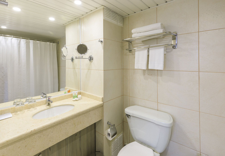 Bathroom 4, Hotel Frontera Plaza, Cautín