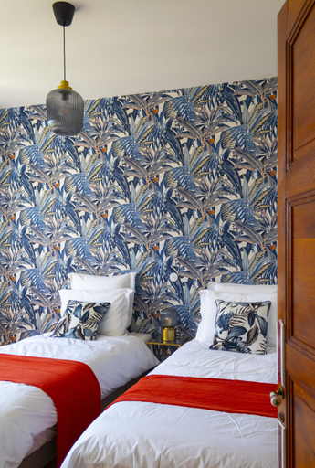 Bedroom 3, Maison et table d'hôtes le Camélia Blanc, Gironde