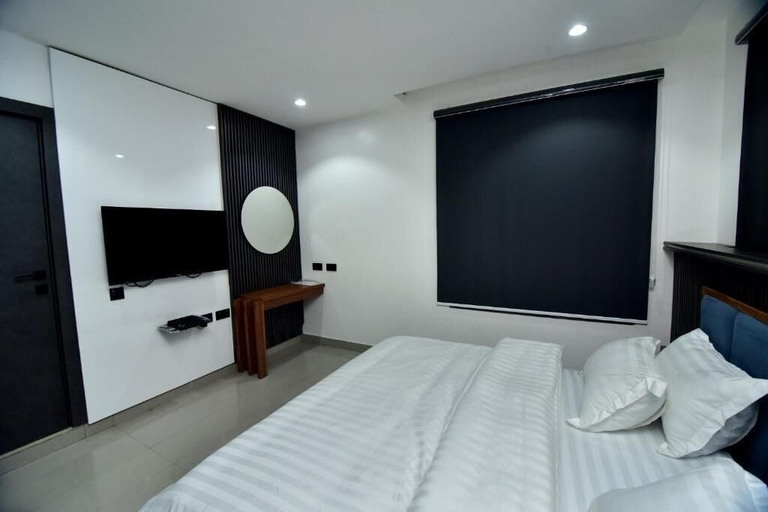 Bedroom 3, Vulcan Suites Mabushi Abuja, AbujaMun