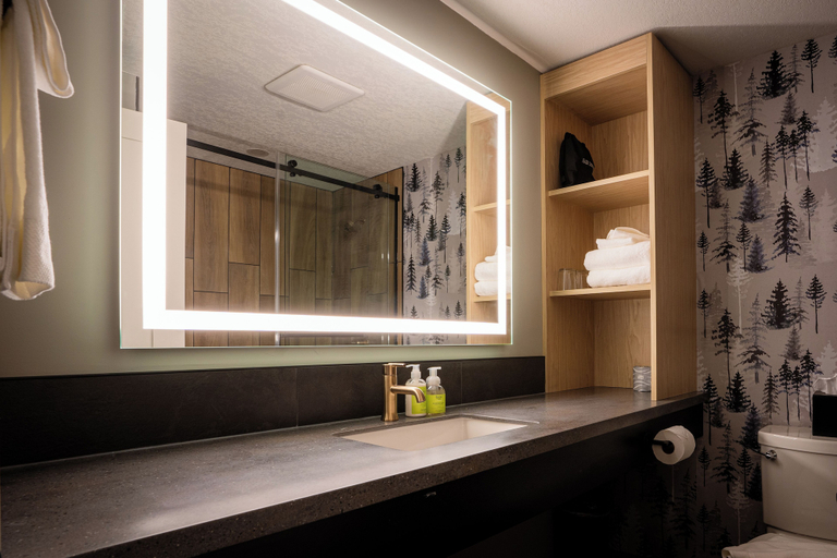Bathroom 5, Everwild Canmore - Nordic Spa & Hotel, Division No. 15