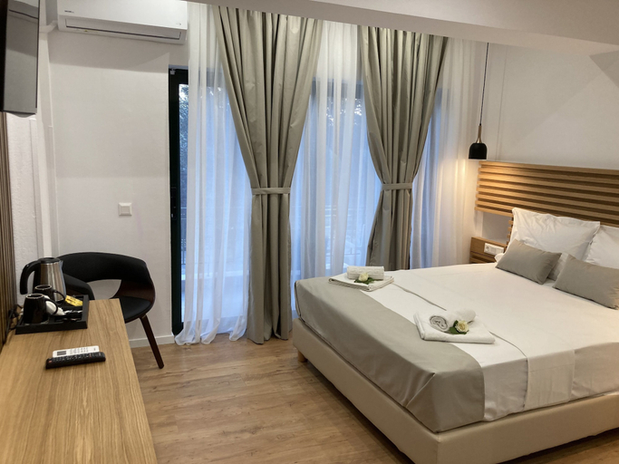 Bedroom 5, Ampoulos Rooms & Apartments, North Aegean