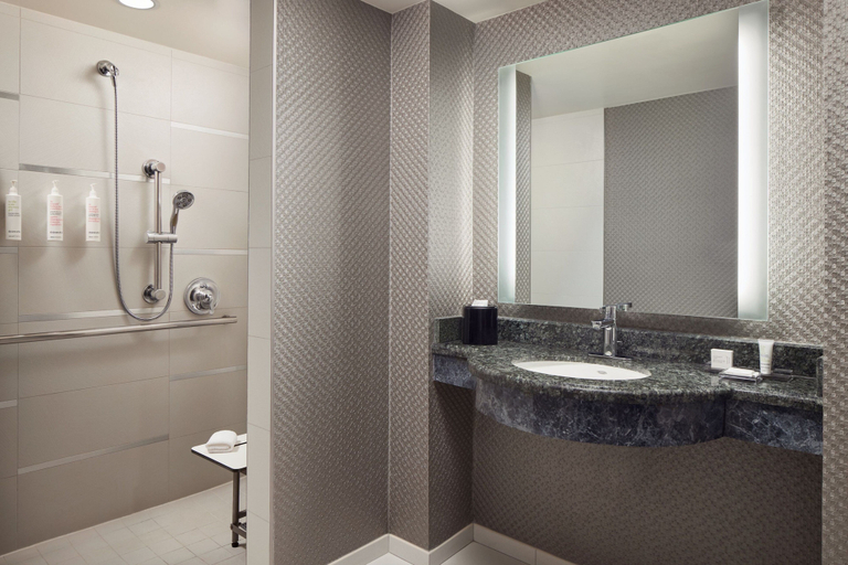 Bathroom 4, Crystal Gateway Marriott, Arlington