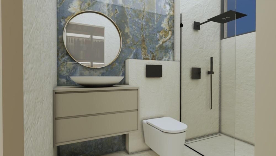 Bathroom, Deen Deluxe Penthouse with infinity pool, Zadar