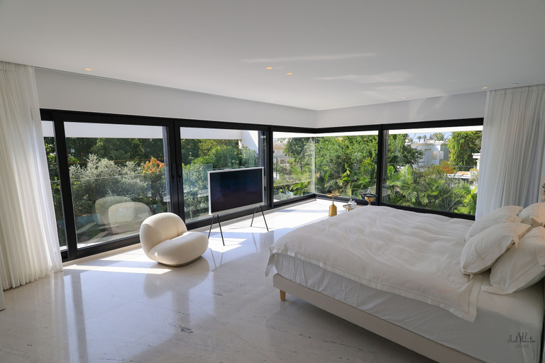 Bedroom 3, Luxurious Coastal Villa w Pool & Garden