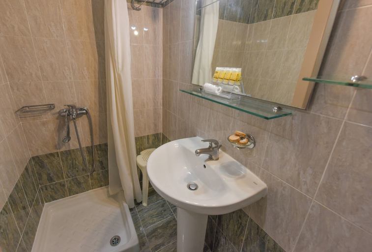 Bathroom 3, Samos Hotel, North Aegean
