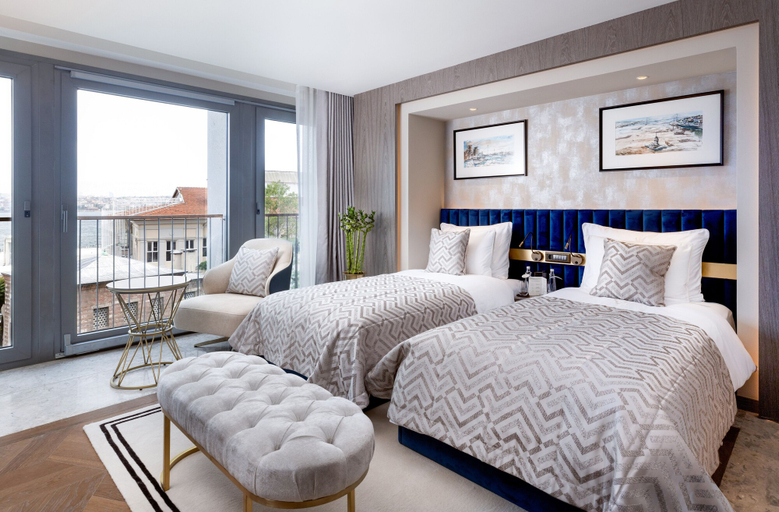 Bedroom 2, The Maestro Hotel, Beyoğlu