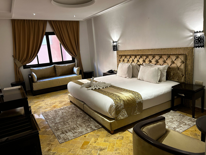 Bedroom 4, Hôtel Les Trois Palmiers, Marrakech
