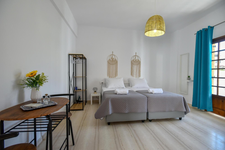 Bedroom 4, Eva Studios 9 in Agia Pelagia, Crete