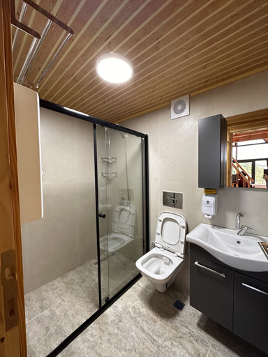Bathroom 4, Aurora Suit Bungalov, Ardeşen