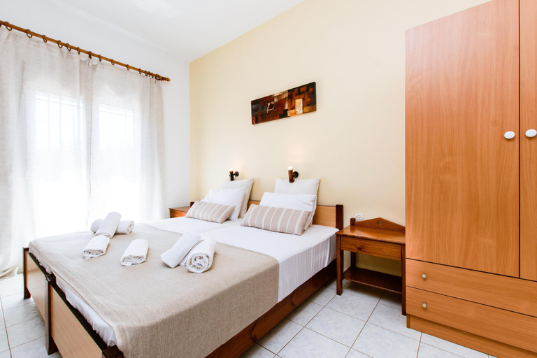 Bedroom 3, Koulouris Apartments, Crete