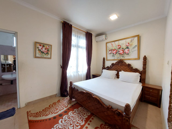 Bedroom 2, Villa Kota Bunga A8-01 - 3BR with Pool by Zahra Al-Jazeerah, Bogor