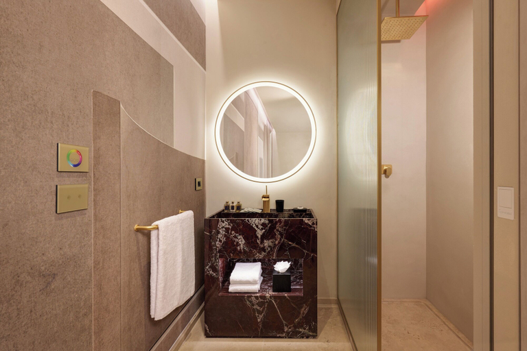 Bathroom 4, Borghese Contemporary Hotel, Rome