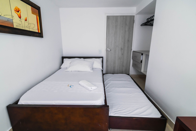 Bedroom 3, Apartamentos Unik Cartagena Faro Tequendama, Cartagena de Indias